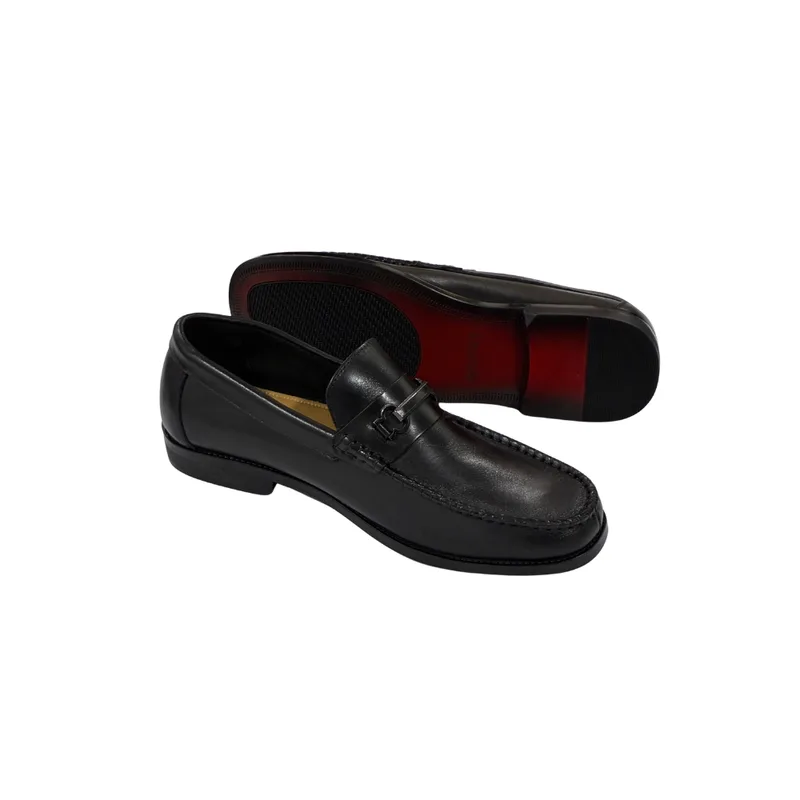 Classic Black Loafers